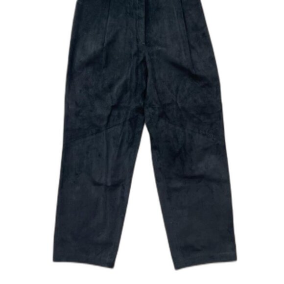 Vintage Danier Black Suede Pants - Picture 5 of 5